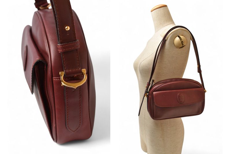 Cartier Shoulder Bag Crossbody 2way Must Line Cartier Mini Bag Vintage Bag