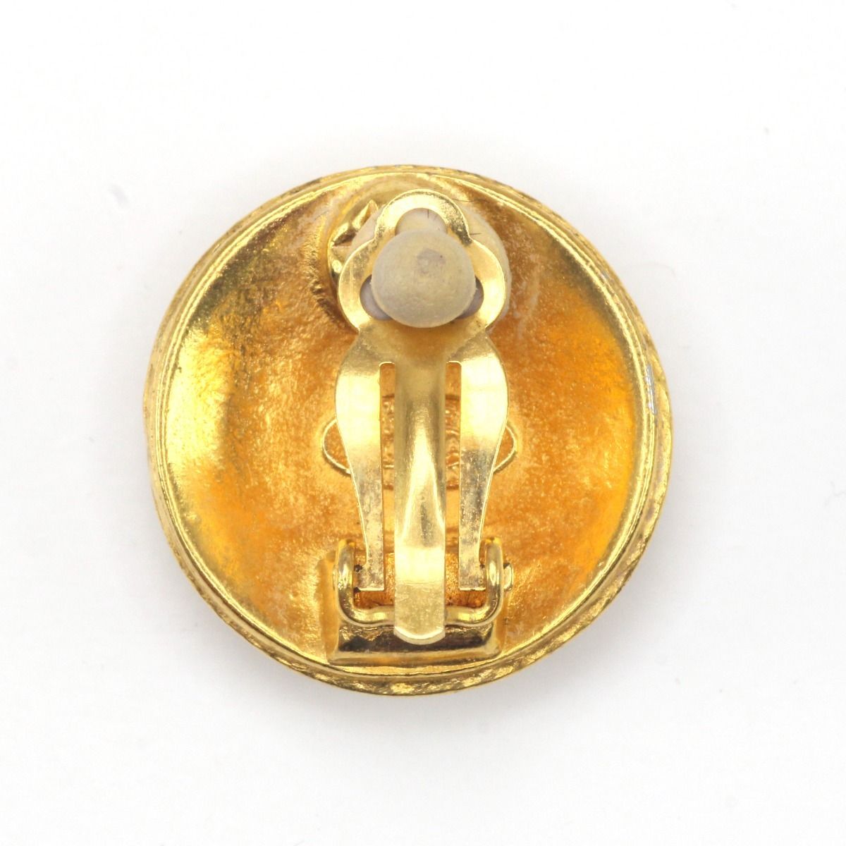 Chanel Round Coco Mark Gold