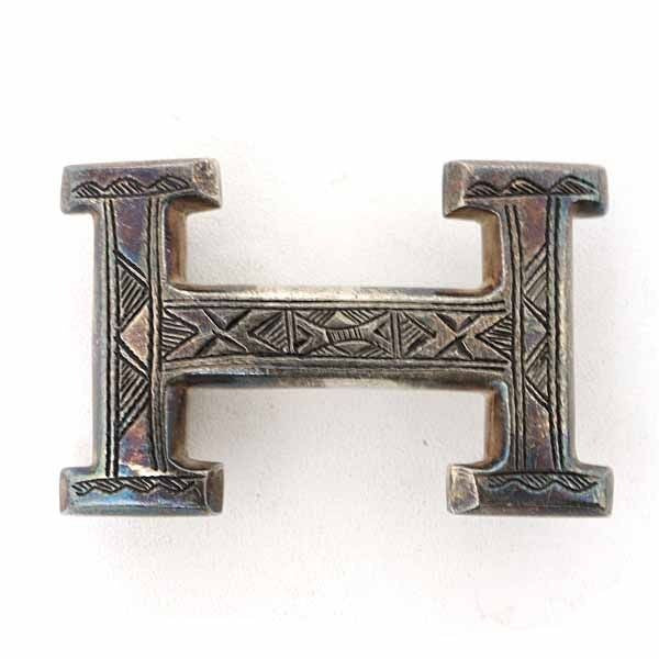 Hermes Touareg Buckle Inspired by the Silver