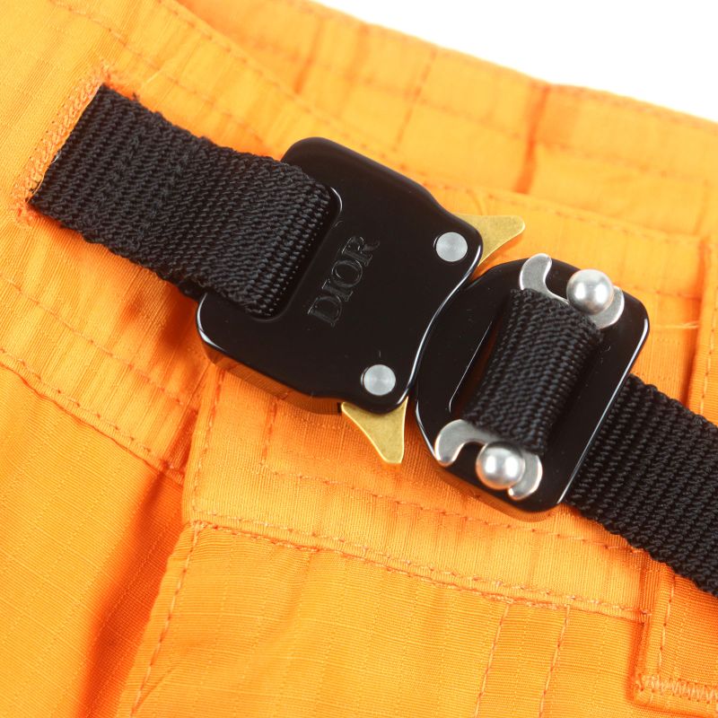DIOR Homme 293c179a4717 Roller Coaster Buckle With Logo Patch Baneuda Pants
