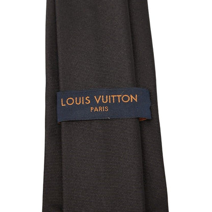 Louis Vuitton Logo M78471 Black Silk Men's Louis Vuitton