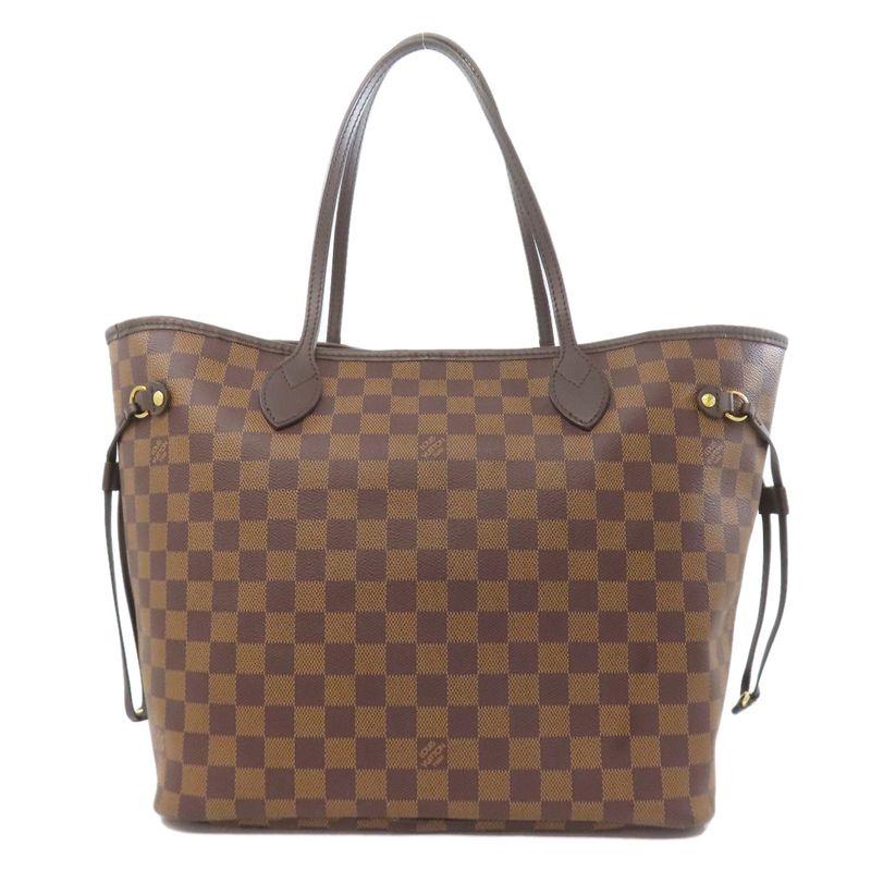 Louis Vuitton N40599 Neverfull MM USA Tote Bag Damier Canvas Women