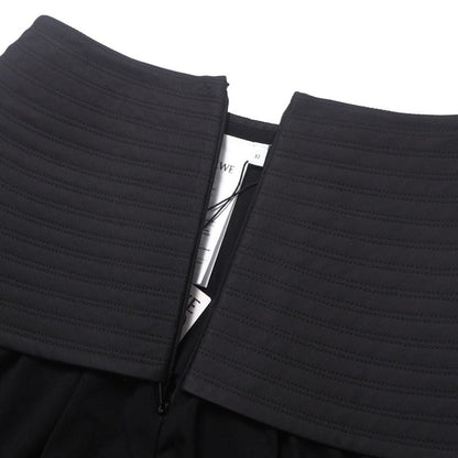 Loewe Skirt Size 32 Peplum Skirt Layered Flared Made In Italy