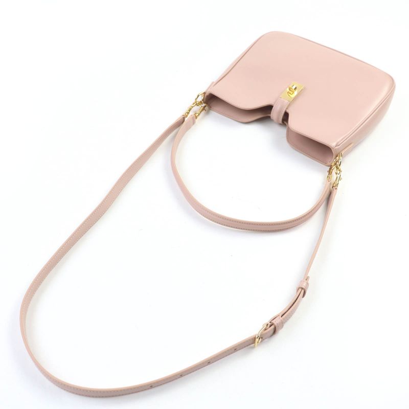 Celine 12069 Small Camille 16 (caisse) Soft Bag Smooth Calfskin 2WAY Handbag