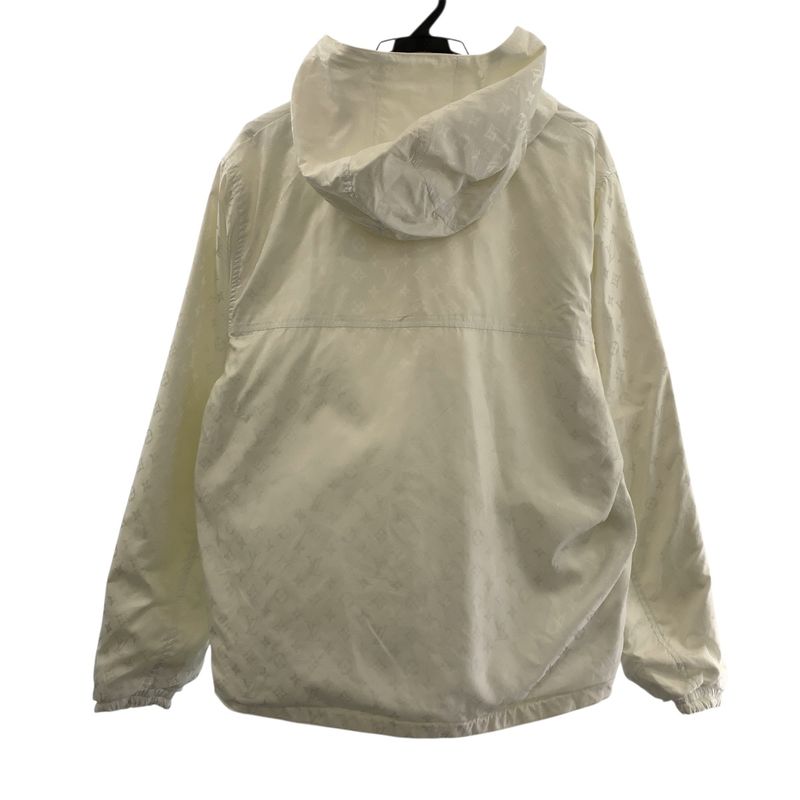 Louis Vuitton Monogram Size 50 White Rm222q MO6 Hlb46w Nylon Jacket Reversible