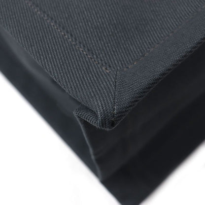  Saint Laurent Paris 632539 Rive Gauche N/S Canvas Leather Tote Bag Dark Gray