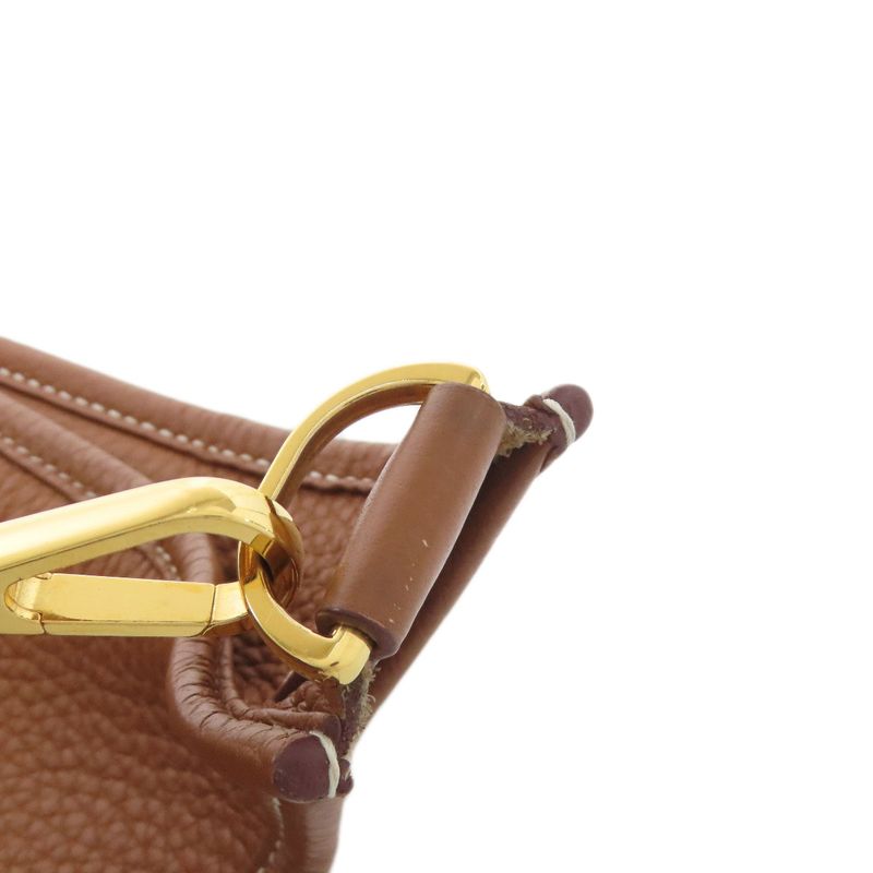 Hermes Evelyn 3 PM Gold Hardware Shoulder Bag Taurillon Women