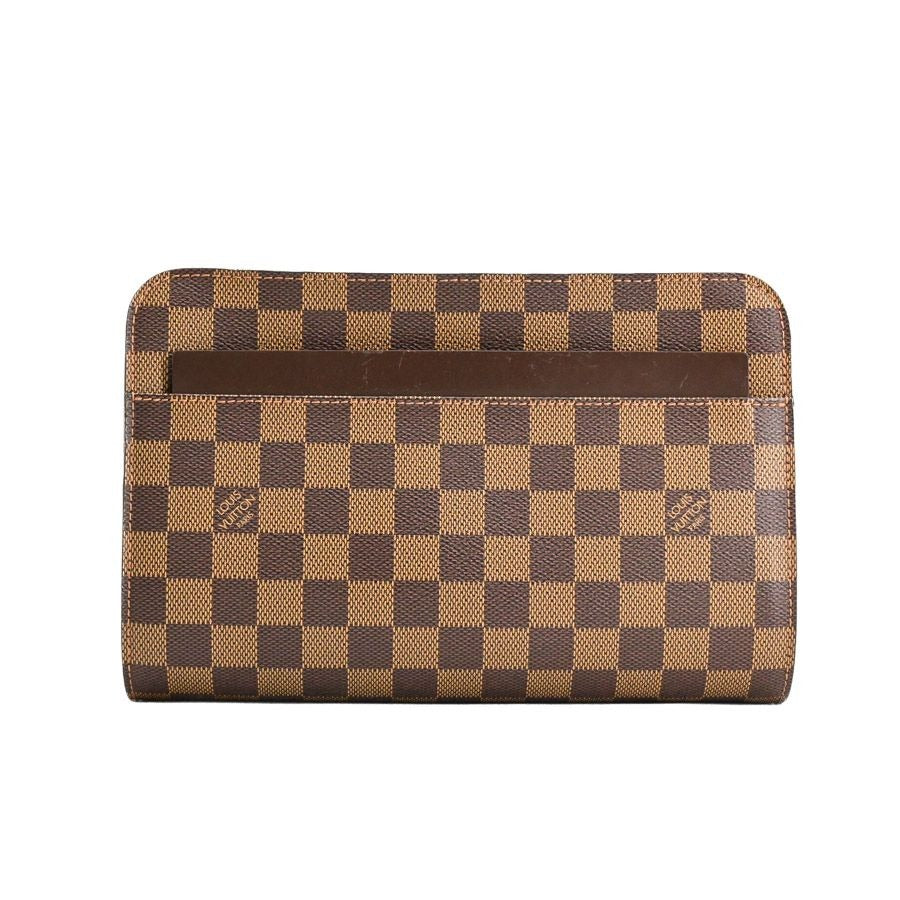 Louis Vuitton Clutch Saint Brown