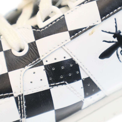 Christian Dior D-Bee Checker Sneakers Ls0218 Black and White 41