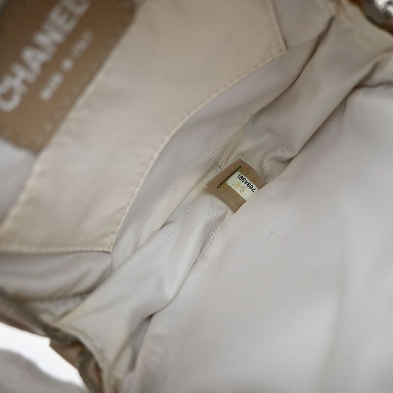 Chanel New Travel Line CC Pouch Beige 64ka682