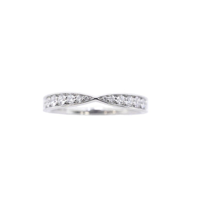 Tiffany & Co Ring Harmony Beads Set Platinum Diamond — view 2