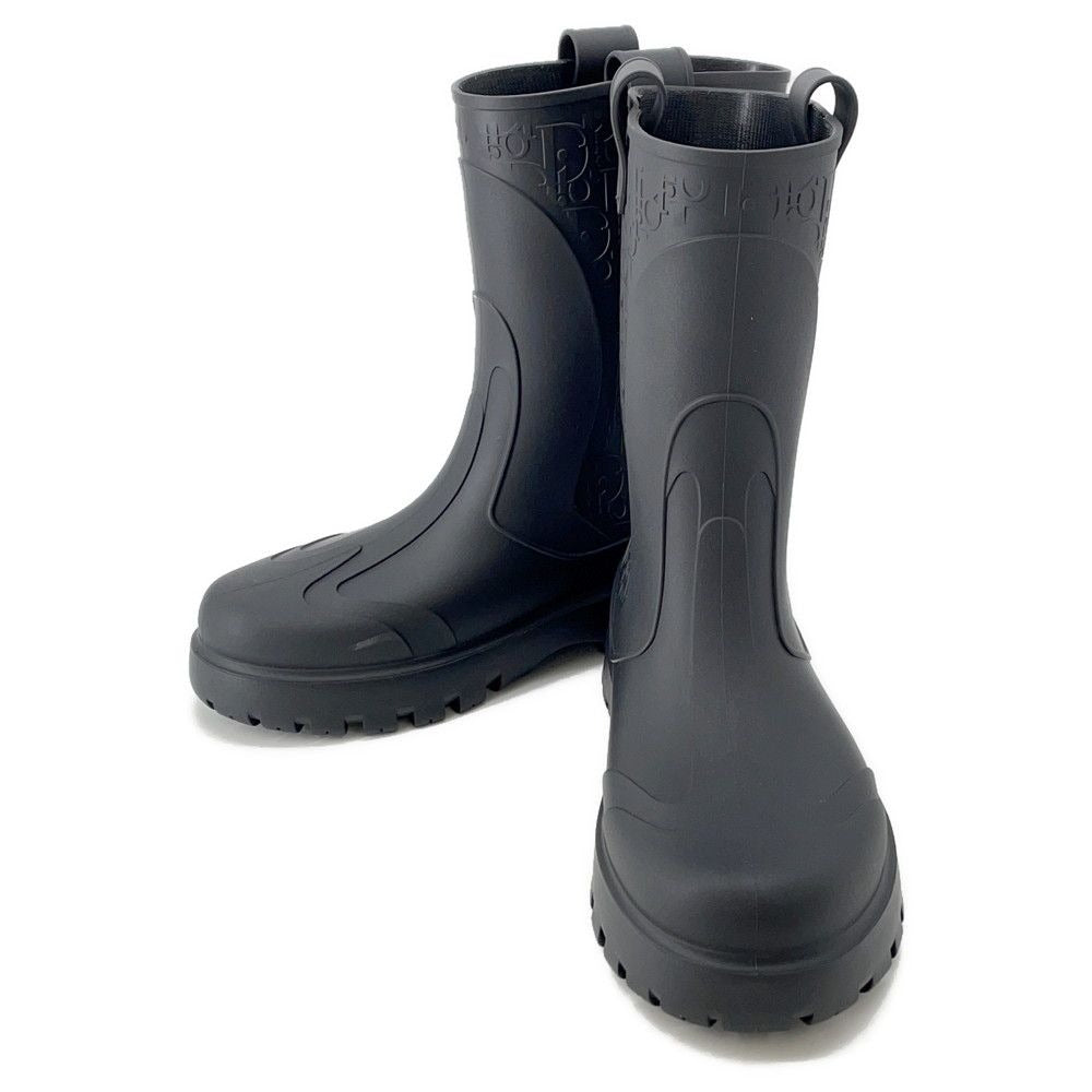Dior Rain Boots Blue Garden 41