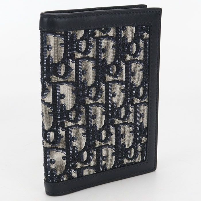 Dior Passport Cover Oblique Jacquard