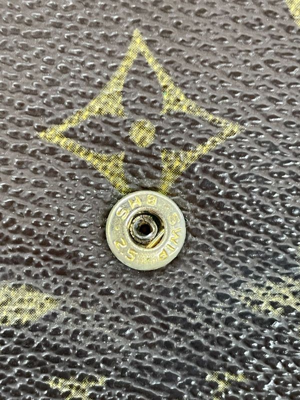 Louis Vuitton Monogram Porte Monet Bier Carte Cles Di Trifold Wallet W Hook