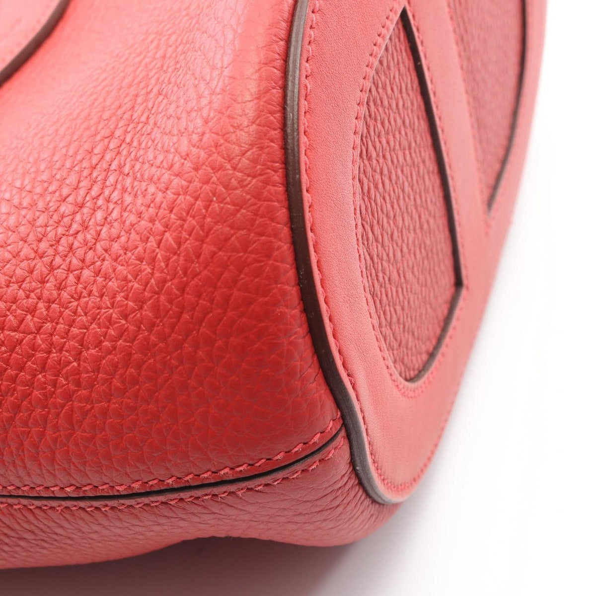 Hermes Handbag In The Loop 18 ck Rouge Casac Leather — view 6