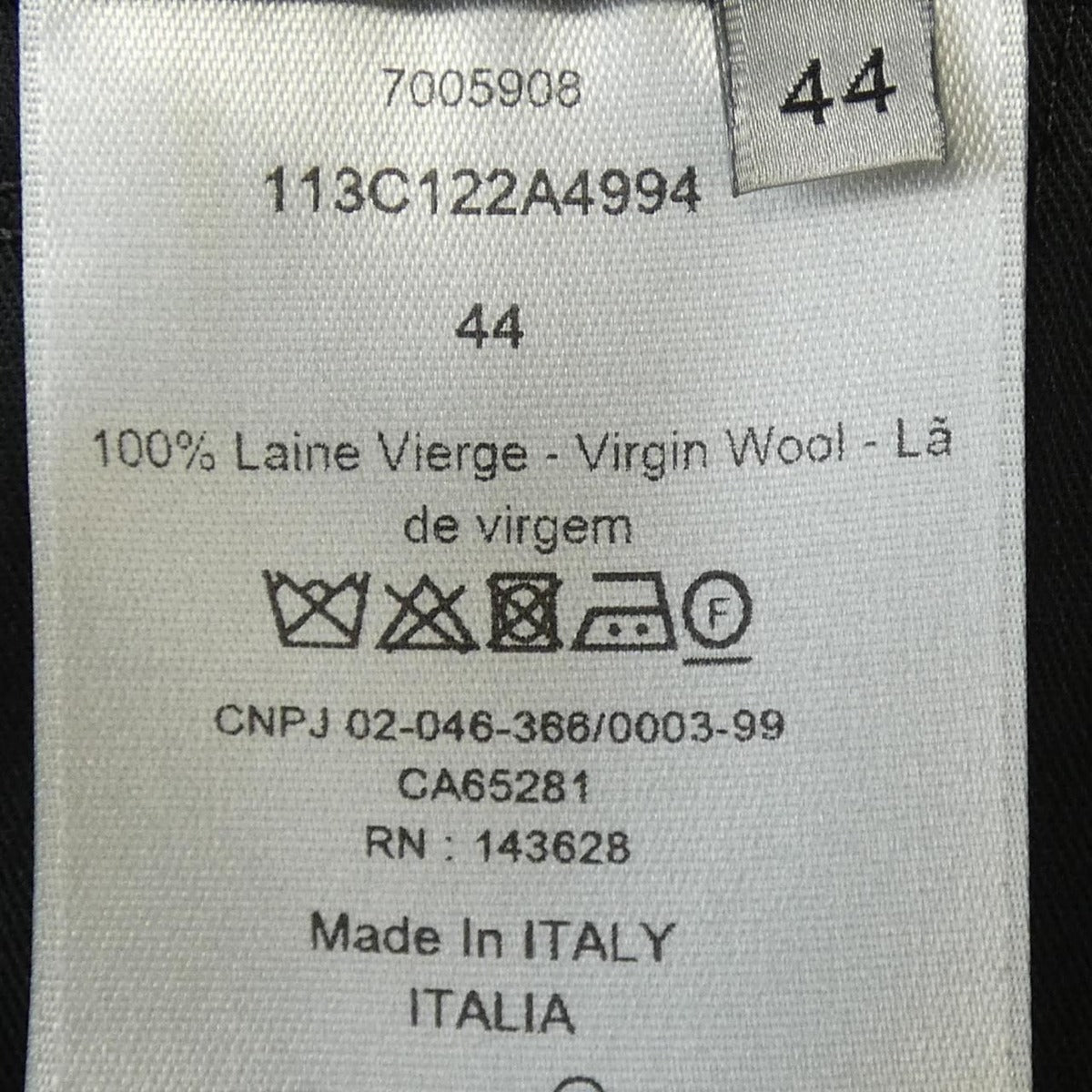 Dior Micro Hound Toe Sleeve Canvas Pants — view 3