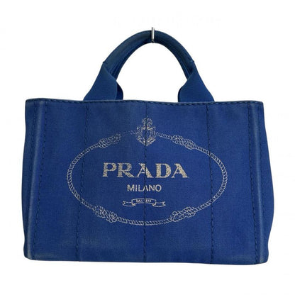 Prada B2439g Shoulder Bag Canapa Tote Mini Tote Bag Prada Blue