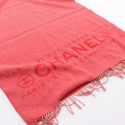 Chanel Shawl Cashmere Red — view 2