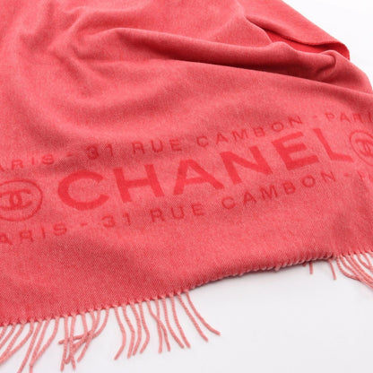 Chanel Shawl Cashmere Red — view 3