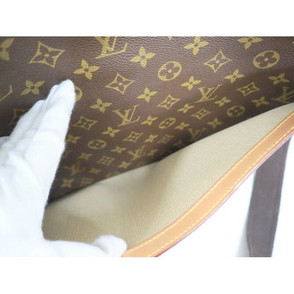 Louis Vuitton Reporter Shoulder Bag Monogram Brown — view 7