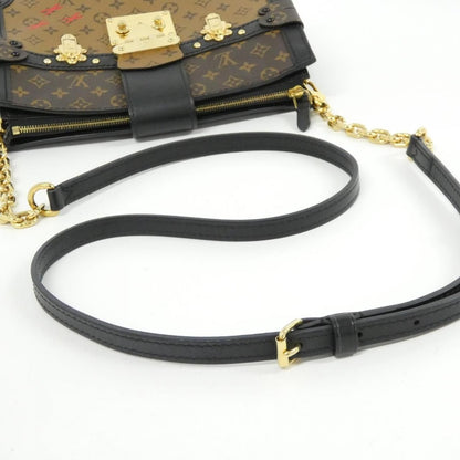 Louis Vuitton Monogram Reverse Trunk Clutch Shoulder Bag — view 8