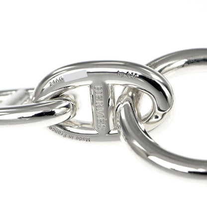 Hermes Chaine D'ancre MM 13 Frames Ag925 Silver - Bracelet Bangle
