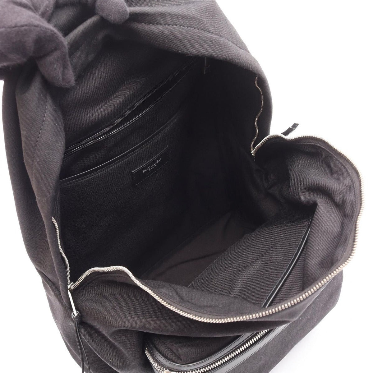 Saint Laurent Paris Backpack City Black — view 3