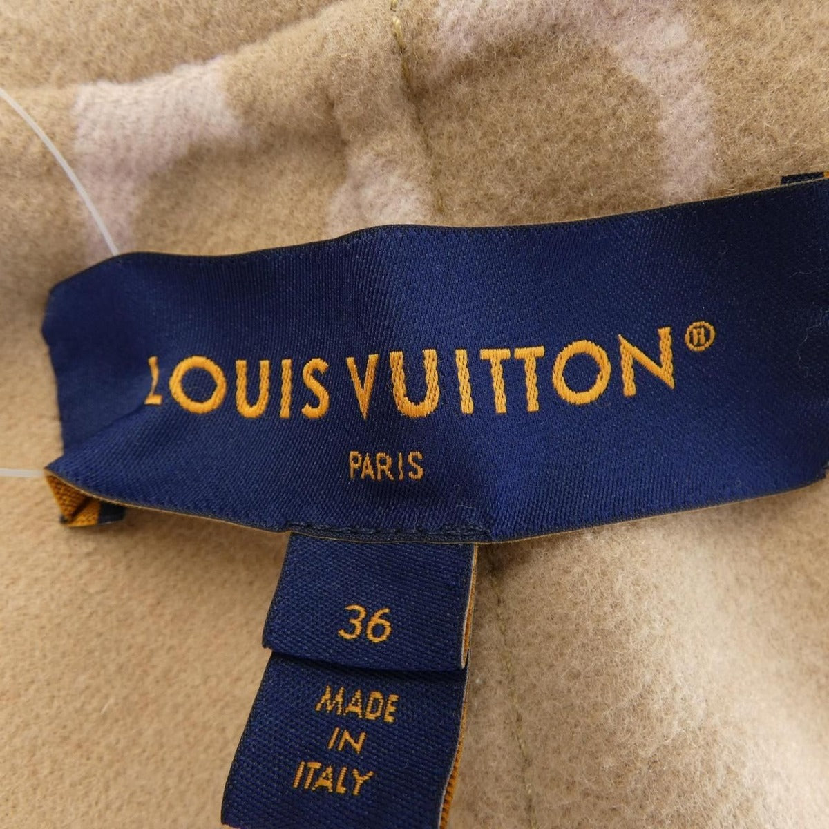 Louis Vuitton Belted Double Face Dead Wrap Coat — view 4