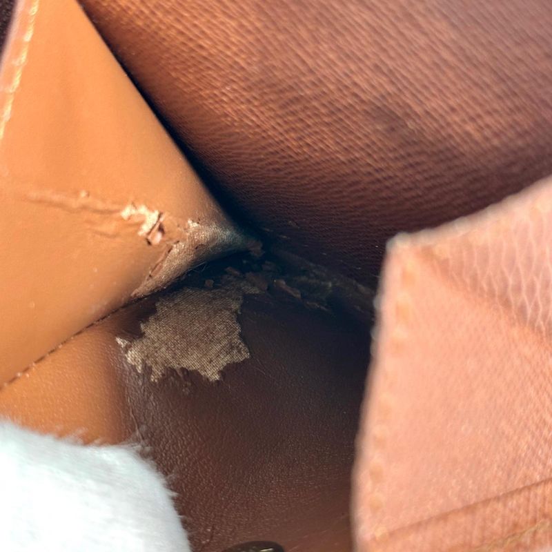 Louis Vuitton M61675 Monogram Portefeuille Marco Fold Wallet Louis Vuitton Brown