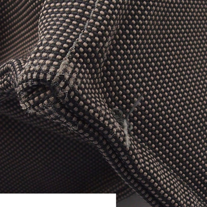 Hermes Her Line MM Gray Silver Nylon Canvas Tote Bag — view 8