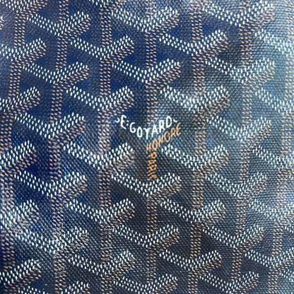 Goyard Saint Louis GM Blue St Louis Shoulder Tote Bag Pouch Purse
