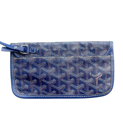 Goyard Saint Louis GM Blue St Louis Shoulder Tote Bag Pouch Purse