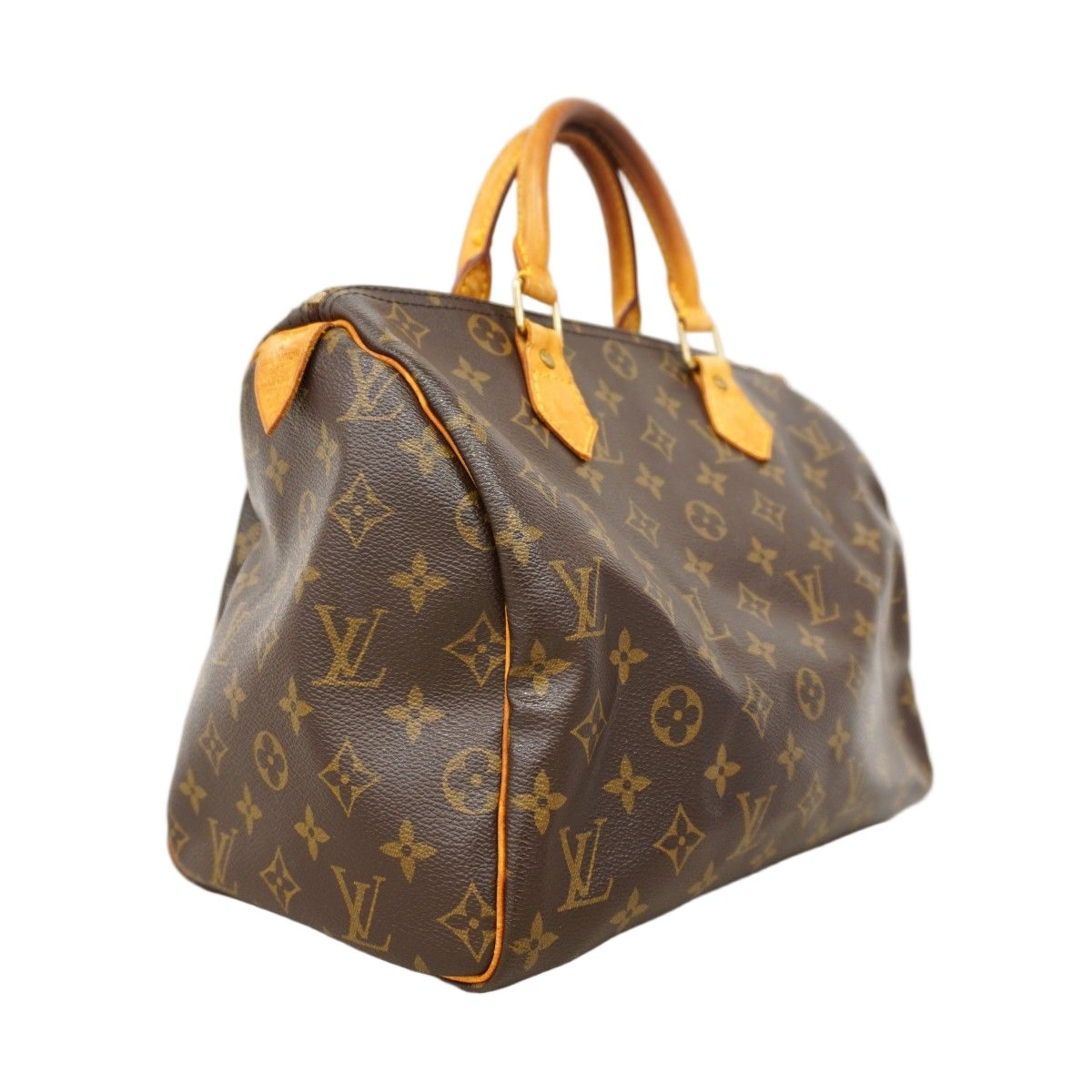 Louis Vuitton Handbag Monogram Speedy 30 Brown — view 2