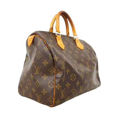 Louis Vuitton Handbag Monogram Speedy 30 Brown — view 2