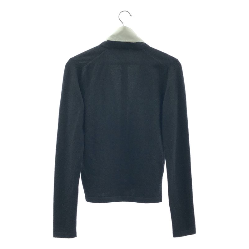 Chanel | 2004aw | Trevotoni Shirt Part Docking Cashmere Knit Cardigan | 38 |