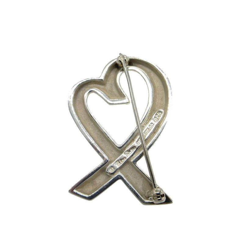 Tiffany & Co Loving Heart Paloma Picasso Brooch 925 Silver 0606 Tiffany & Co