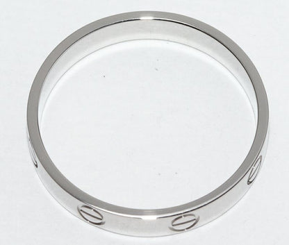 Cartier Ring Pt950 Love Ring Small Model Mini Love Ring Love Wedding Ring B40853