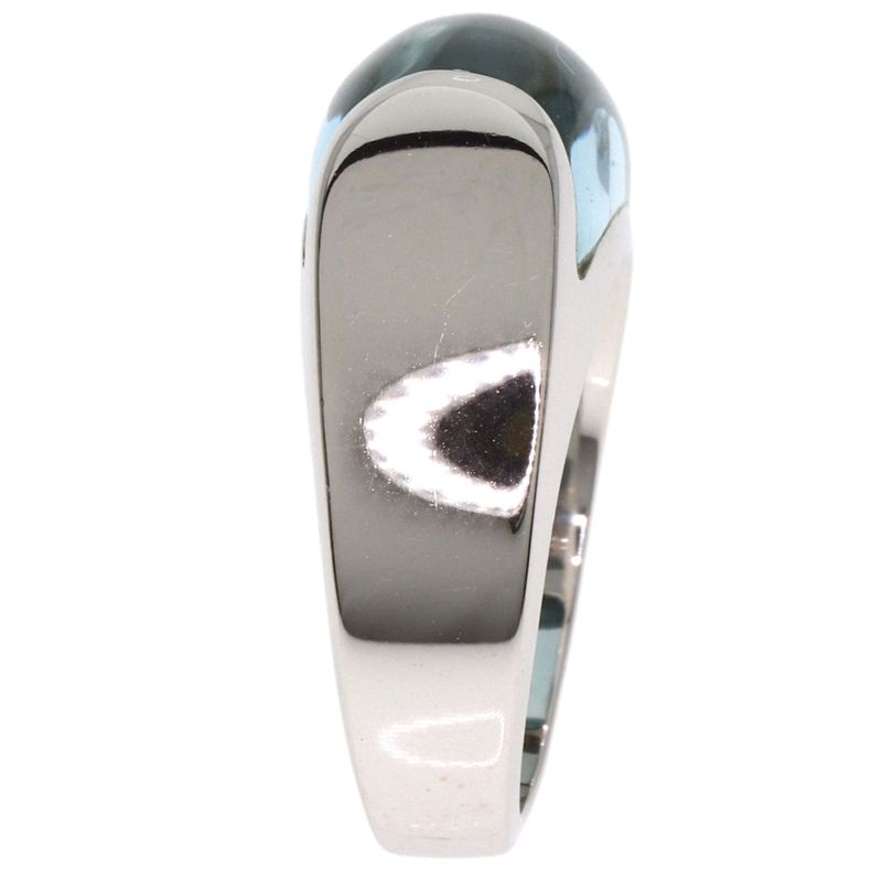 Bvlgari Bulgari Tronchetto Blue Topaz Ring - Ring 18K White Gold Ladies