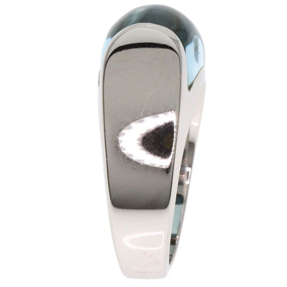 Bvlgari Bulgari Tronchetto Blue Topaz Ring - Ring 18K White Gold Ladies