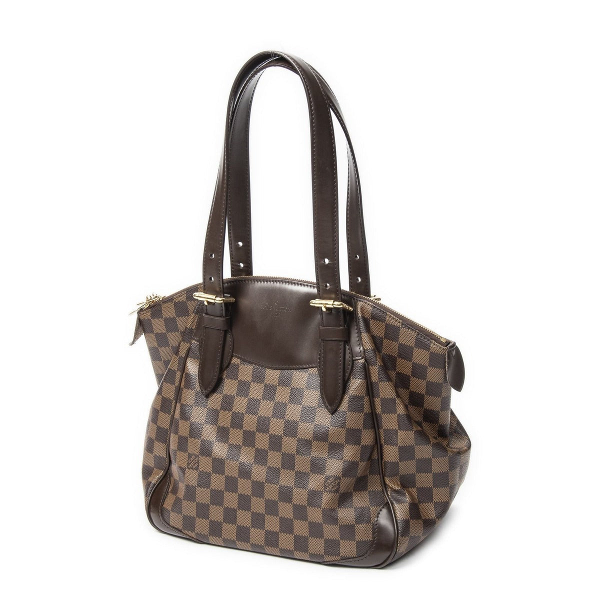 Louis Vuitton Verona Brown Damier Ebene Shoulder Bag — view 2