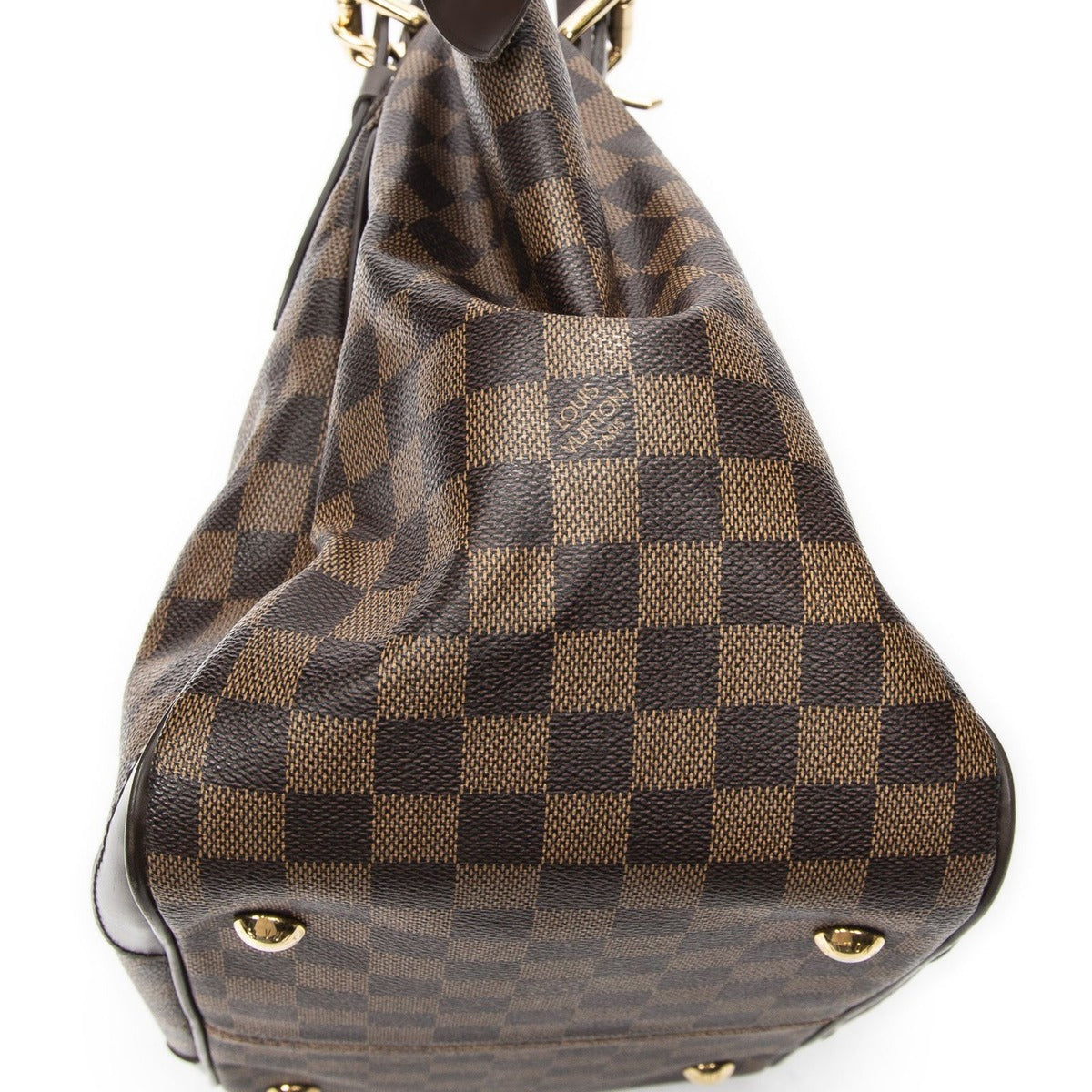Louis Vuitton Verona Brown Damier Ebene Shoulder Bag — view 7