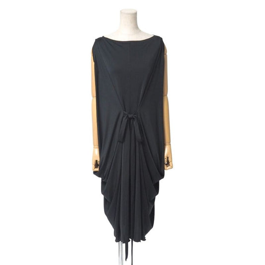 YVES Saint Laurent Yves Saint Laurent Dress Size 36 Sleeveless Belted Draped