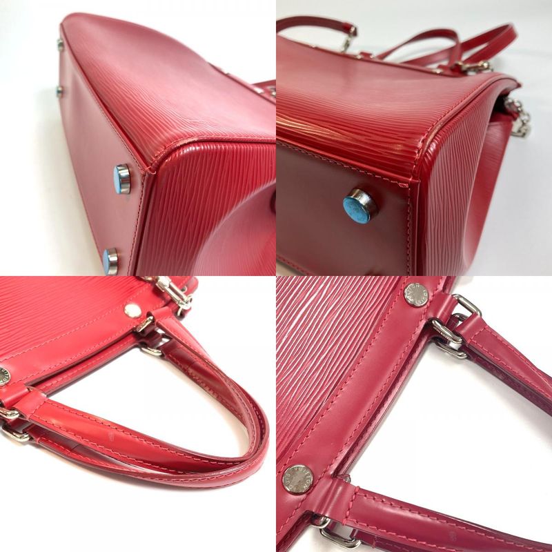 Louis Vuitton Handbag Blair MM M4030e Epi Leather Carmine Red