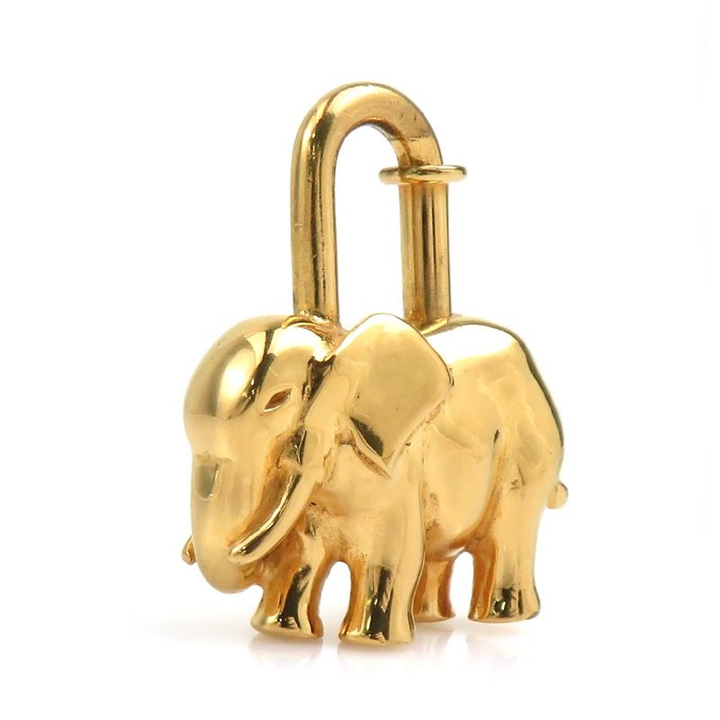 Hermes Charm Cadenas Animal Motif Elephant