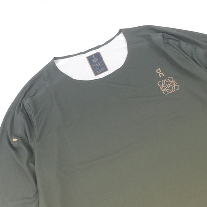 Loewe on Performance-t Anagram Logo Print Short Sleeve T-Shirt Cut — view 2