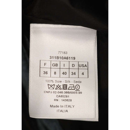 Dior Off Shoulder Silk Blouse 36 — view 3