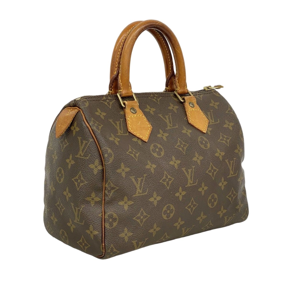 Louis Vuitton Handbag Monogram Speedy 25 Brown — view 2
