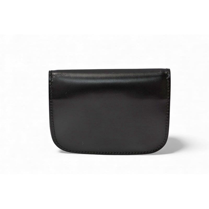 Gucci Coin Case Purse Wallet Vintage Leather Black 030 2091 — view 4