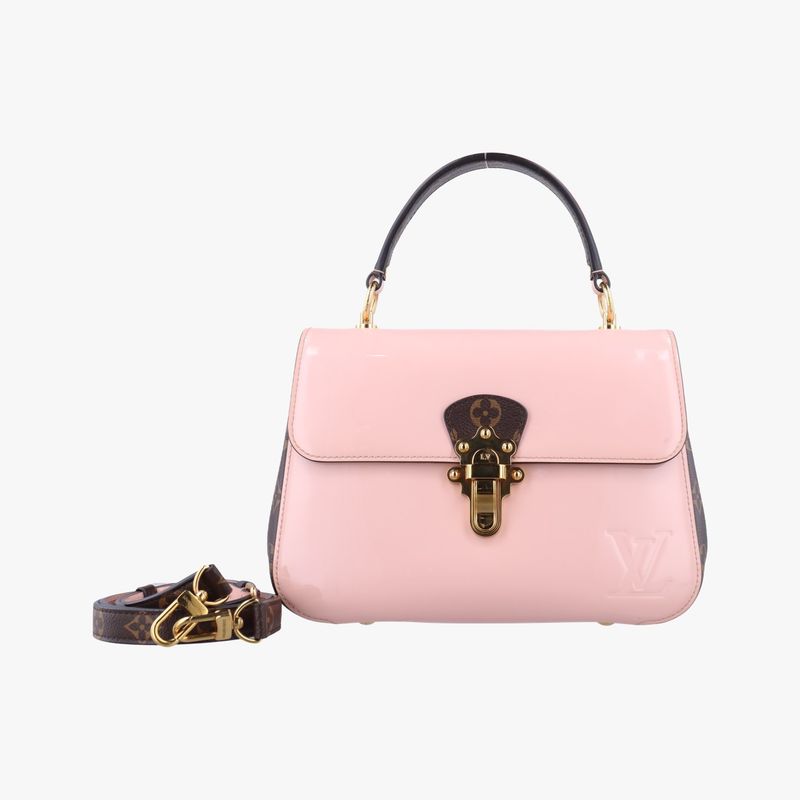 Louis Vuitton Cherrywood Rose Ballerine PVC Coated Canvas Xvernis M51952 Pl3198