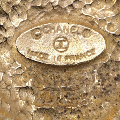 Chanel Coco Mark Brooch Diamond Shape Gold